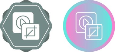 Kırpan simgesi vektör illüstrasyon tasarımı