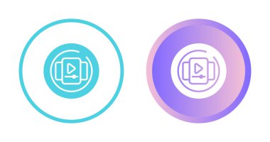 set of user interface vector line icon