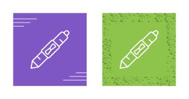 Stylus web simgesi vektör illüstrasyonu