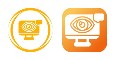 Görsel Tasarım simgesi, basit vektör tasarımı 