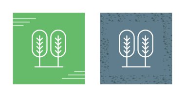 Ağaç Icons set, vektör çizim