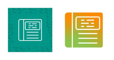 turuncu kitap web simgeleri vektör illüstrasyonunu ayarla 