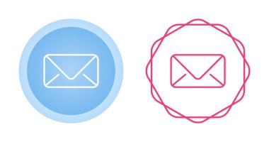 zarf web simgesi vektör illüstrasyonu