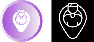 set of user interface vector line icon