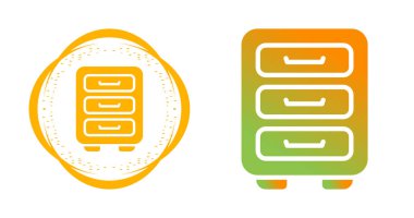 Kabine simgeleri vektör illüstrasyon tasarımı ayarladı