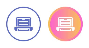 dizüstü bilgisayar dijital simgeleri beyaz arkaplanda ayarlandı