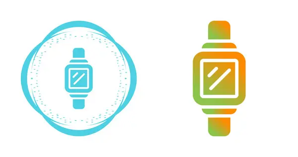 Stock vector vector illustration of modern Smartwatch icons    