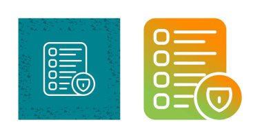 Veri Yönetimi simgeleri ayarlandı, vektör illüstrasyonu