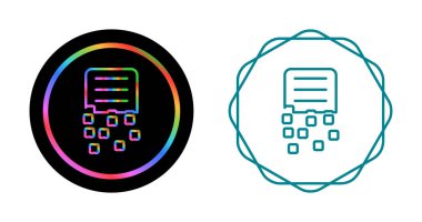Sunucu simgesi vektör illüstrasyon tasarımı