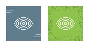 Farklı şekillerde göz simgeleri. vektör illüstrasyonu