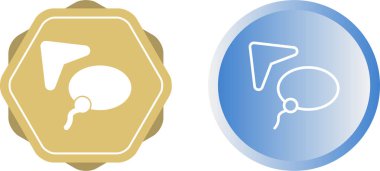 Kement Aracı Simge Vektörü İnce Çizgi ResimleriComment