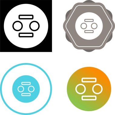 soket, port simgesi vektör illüstrasyonu 