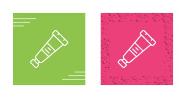 Diş macunu ağ simgeleri vektör illüstrasyonu  