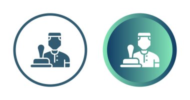 İnsan avatar simgeleri seti, vektör illüstrasyonu basit tasarım