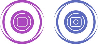 Set of clean thin line icons, multimedia pictograms