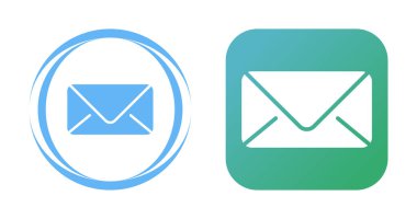 zarf web simgesi vektör illüstrasyonu