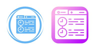 saat simgeleri, güvenlik konsepti, vektör illüstrasyonlu bilgisayar dizinleri   