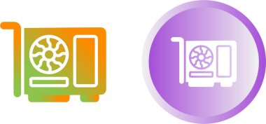 Klima web simge vektör çizim