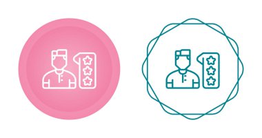 Web simgesi vektör illüstrasyonunu gözden geçir