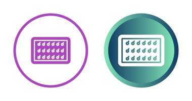 Pin simgeli sancak tarafı, vektör illüstrasyonu