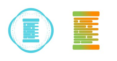 Sol hizalama simgeleri ayarlandı. vektör illüstrasyonu