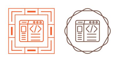 Web sitesi tasarım simgeleri, vektör illüstrasyonu