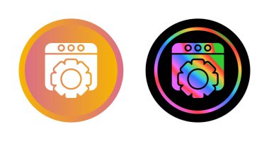 Veri simgesini güncelle vektör illüstrasyonunu ayarla 