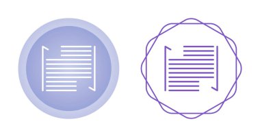 Girinti simgeleri ayarlandı, vektör illüstrasyonu 