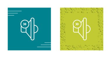 Hoparlör simgeleri ayarlandı, vektör çizimi