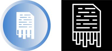 file icons advertisement sheet isolated on white background