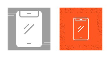 dijital tablet ağ ikonu vektör illüstrasyonu