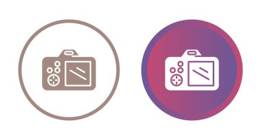 kamera ağ simgeleri ayarlandı, vektör illüstrasyonu