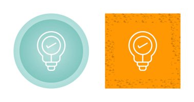 Ampul simgeleri konsept vektör çizimi