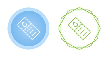 Mikroskop kaydırma simgeleri ayarlandı, vektör illüstrasyonu