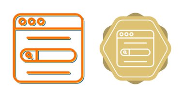 Arama motoru optimizasyon simgeleri ayarlandı, vektör illüstrasyonu