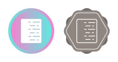 Belge hizalama sağ simgeleri ayarlandı, vektör illüstrasyonu