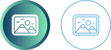 resim simgeleri, vektör illüstrasyonu