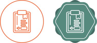 Basit pano simgeleri ayarlandı, vektör