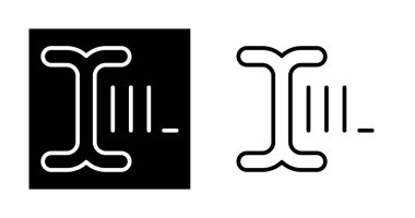 Beyaz arkaplanda simgeler yazılıyor, vektör yanılsaması 