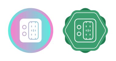 Ağ Eklenmiş Depolama Vektörü Simgeleri Beyaz Arkaplanda tecrit edildi 