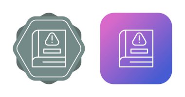 Hata imza simgesi vektör illüstrasyonu 