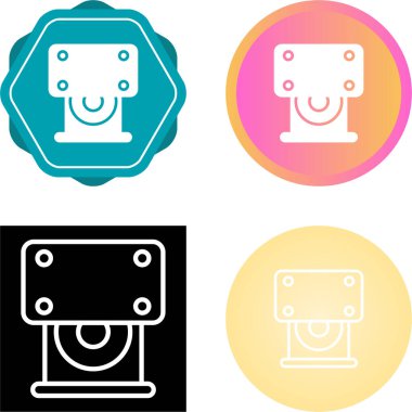 cd-rom sürücü simgeleri ayarlandı, vektör illüstrasyonu basit tasarım