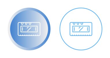 Lcd simge vektör illüstrasyon tasarımı