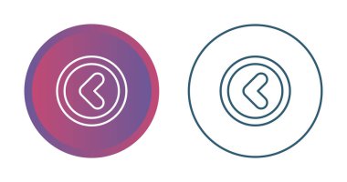 Açı Sol simgeleri vektör illüstrasyonunu ayarla 