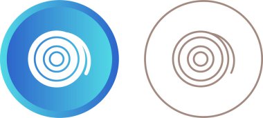 Elektrik bant ağ simgeleri, vektör illüstrasyonu