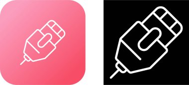 Usb web sitesi simge çizimi