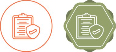 işaretleme simgeleri belirlenmiş belge, vektör illüstrasyonu