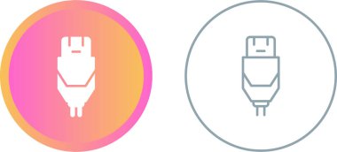 usb dolgu simgeleri basit illüstrasyonları ayarlar.