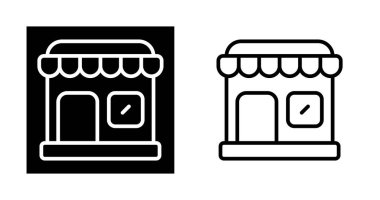 Depolama simgesinin vektör illüstrasyonu