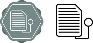 liste web simgesi vektör illüstrasyonu